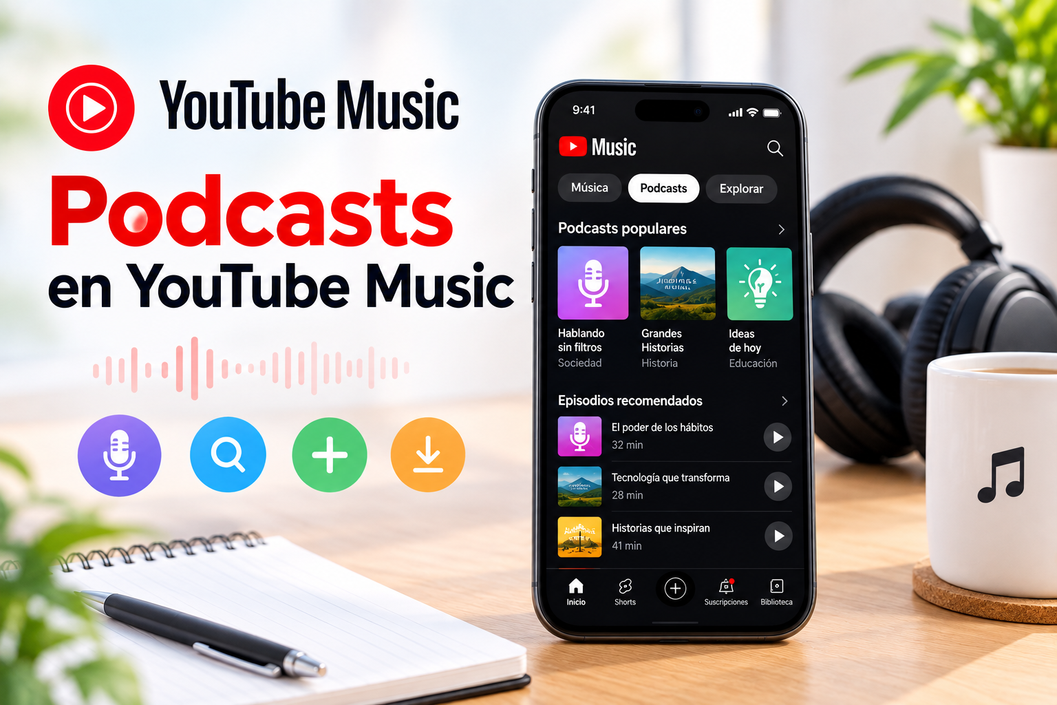 youtube music podcast