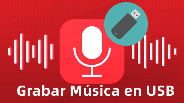 como grabar musica en un penrive