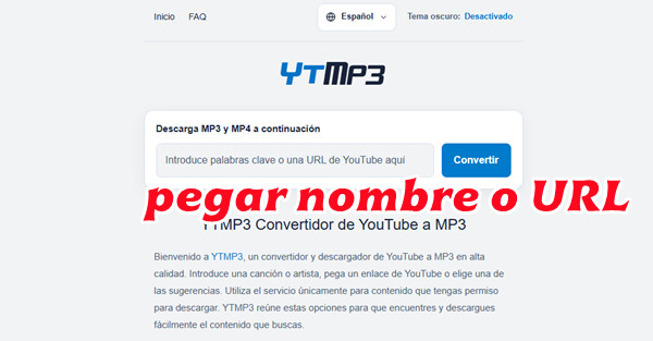 como descargar musica de youtube con ytmp3