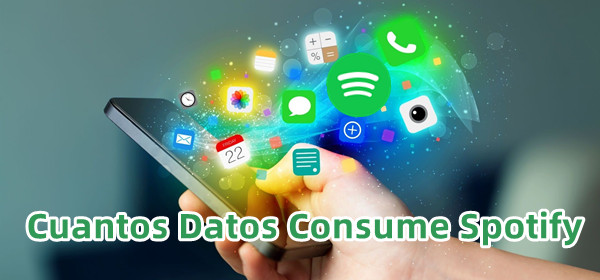 cuantos datos consume spotify