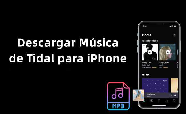 descargar musica de tidal para iphone