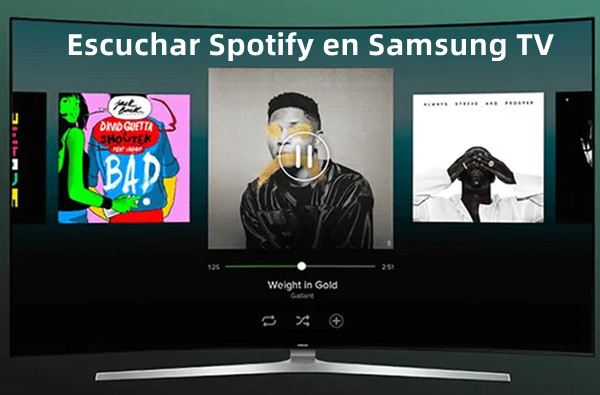 escuchar spotify en smart tv samsung