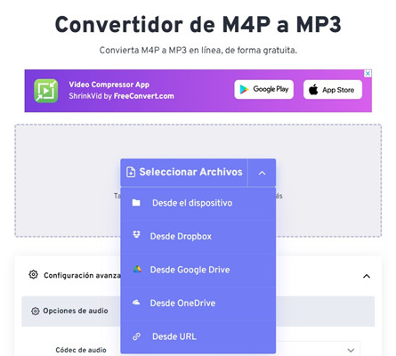 m4p-a-mp3-online-con-freeconvert