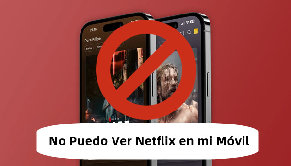 no puedo ver netflix en mi movil