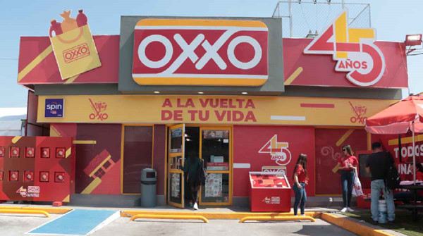 interfaz de tienda oxxo