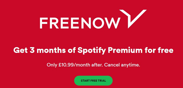 conseguir spotify premium 3 meses gratis con freenow