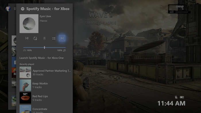 como instalar spotify en xbox one