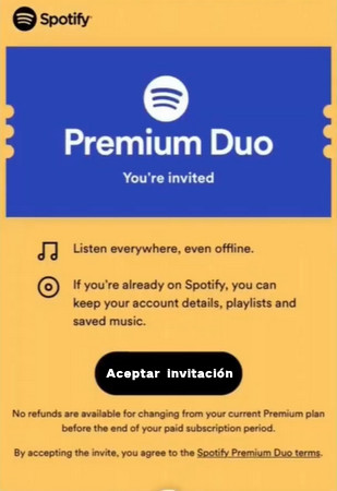 spotify premium duo