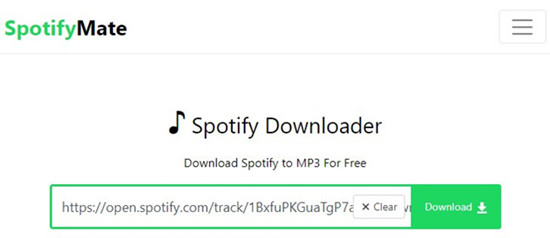 usar spotifymate para convertir musica de spotify a mp3