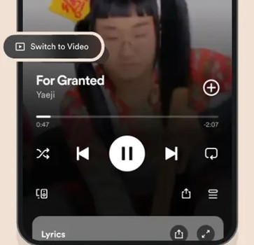 ver videos musicales de spotify en movil