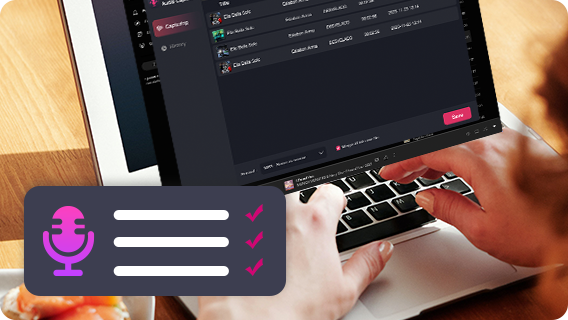 grabar múltiples audios