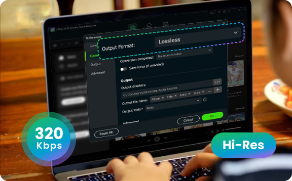 guardar musica en streaming sin pérdidas