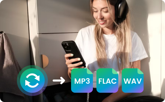 convertir pistas en streaming a formatos de audio reales