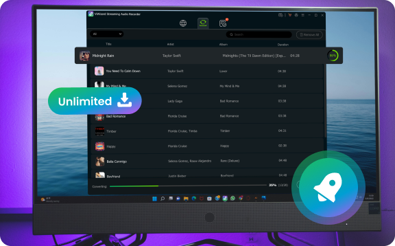 descargar cualquier pista en streaming deseada con alta velocidad