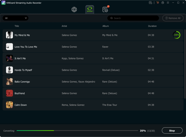 convertir y descargar música en streaming